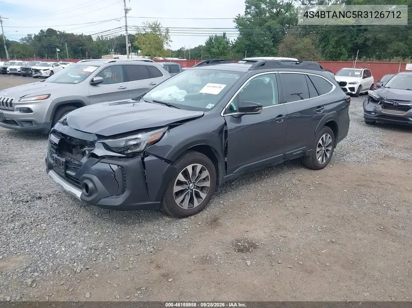 2024 SUBARU OUTBACK VIN 4S4BTANC5R3126712 — фото 2