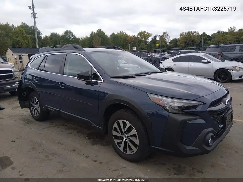 SUBARU OUTBACK 2024, VIN 4S4BTAFC1R3225719