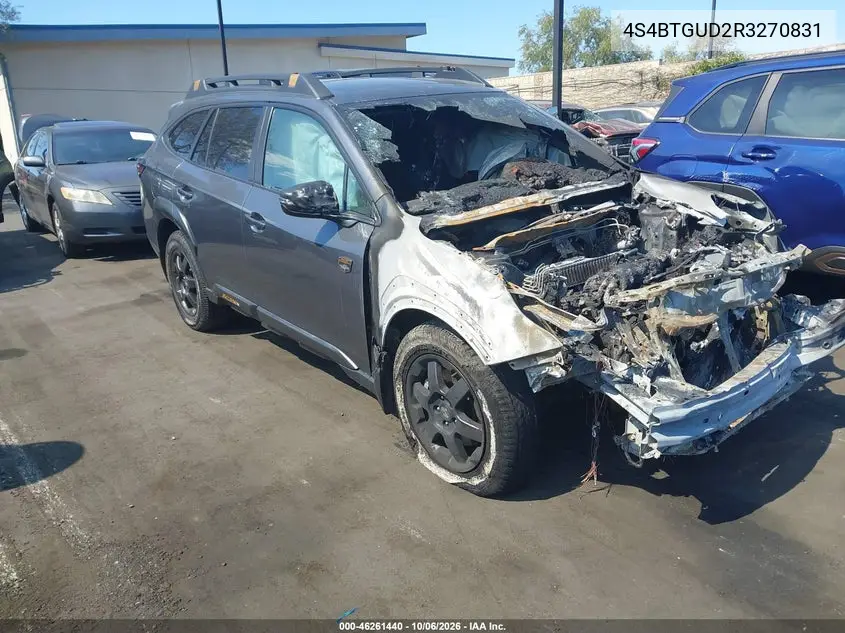 SUBARU OUTBACK 2024, VIN 4S4BTGUD2R3270831