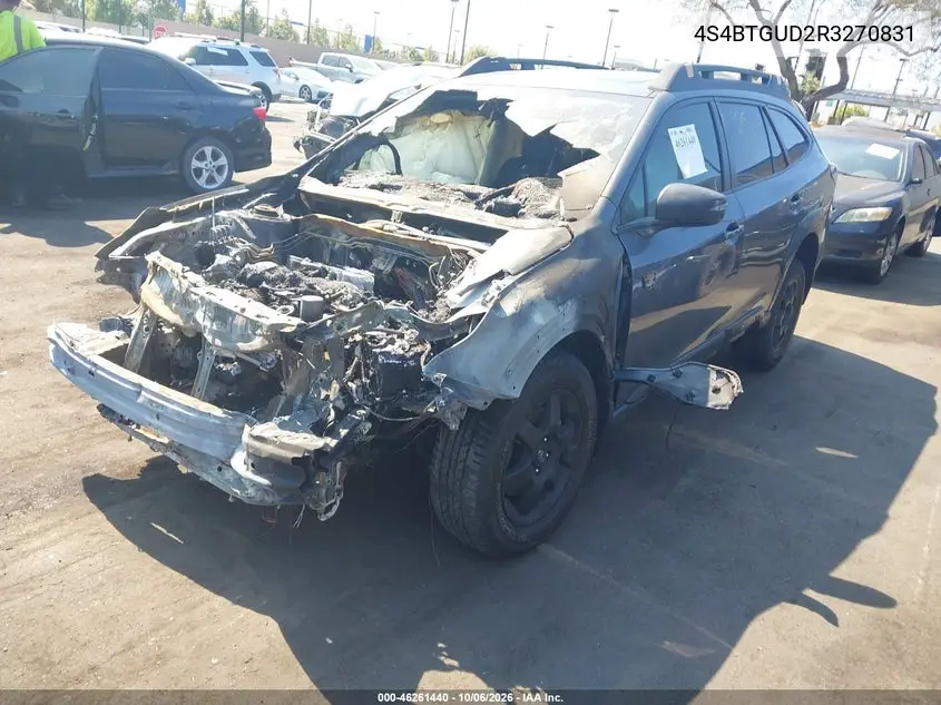2024 SUBARU OUTBACK VIN 4S4BTGUD2R3270831 — фото 2