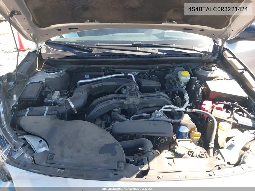 2024 SUBARU OUTBACK VIN 4S4BTALC0R3221424 — фото 10