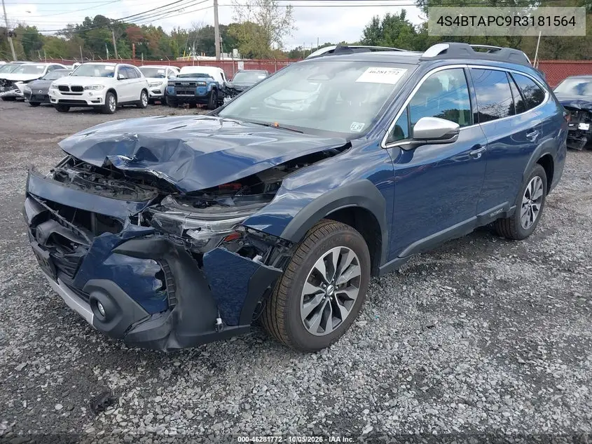2024 SUBARU OUTBACK VIN 4S4BTAPC9R3181564 — фото 2