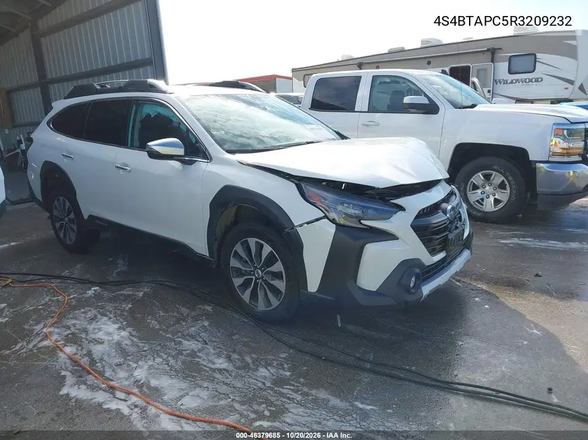 SUBARU OUTBACK 2024, VIN 4S4BTAPC5R3209232