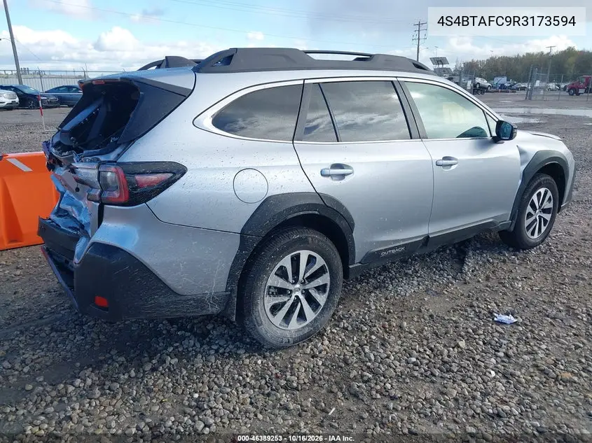2024 SUBARU OUTBACK VIN 4S4BTAFC9R3173594 — фото 4