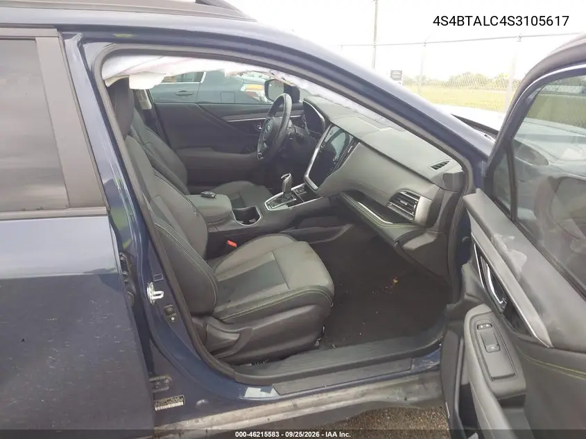 2025 SUBARU OUTBACK VIN 4S4BTALC4S3105617 — фото 5