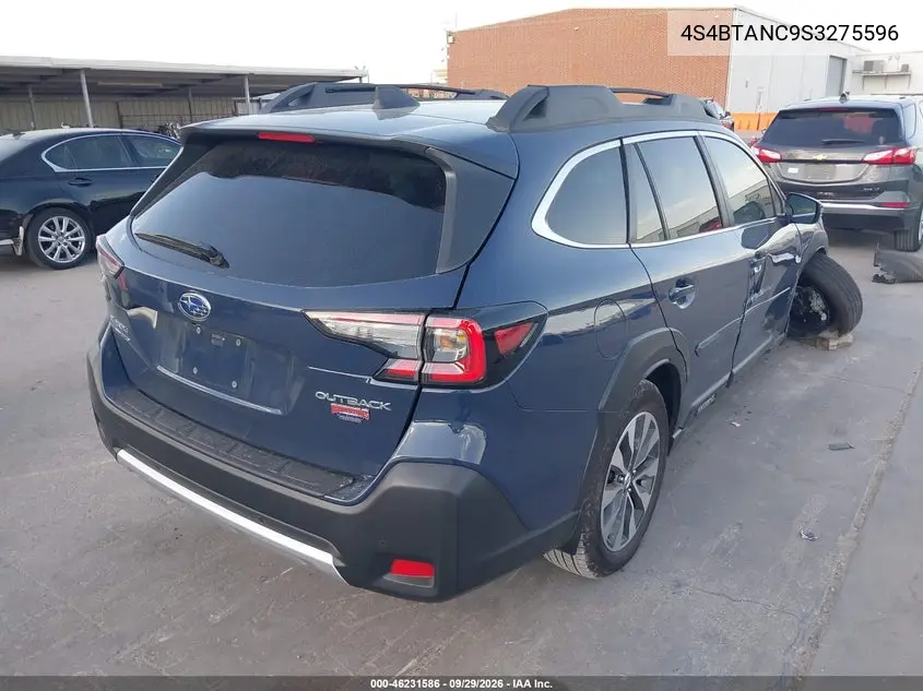 2025 SUBARU OUTBACK VIN 4S4BTANC9S3275596 — фото 4