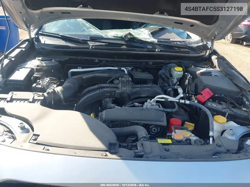 2025 SUBARU OUTBACK VIN 4S4BTAFC5S3127198 — фото 10