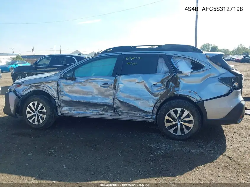2025 SUBARU OUTBACK VIN 4S4BTAFC5S3127198 — фото 13