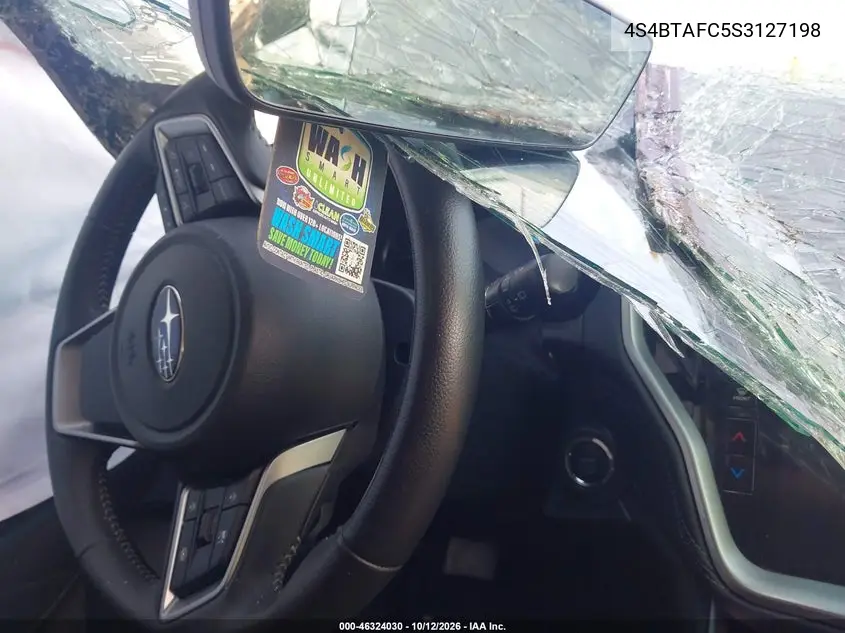 2025 SUBARU OUTBACK VIN 4S4BTAFC5S3127198 — фото 7