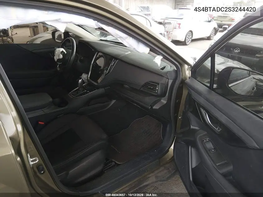 2025 SUBARU OUTBACK VIN 4S4BTADC2S3244420 — фото 5