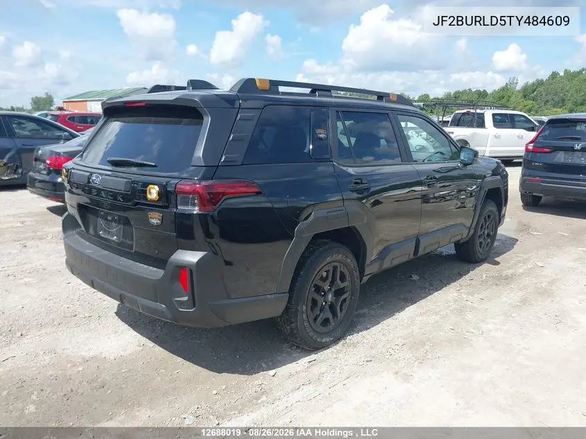 2026 SUBARU OUTBACK VIN JF2BURLD5TY484609 — фото 4
