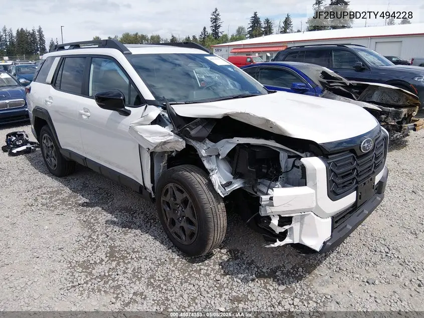 SUBARU OUTBACK 2026, VIN JF2BUPBD2TY494228