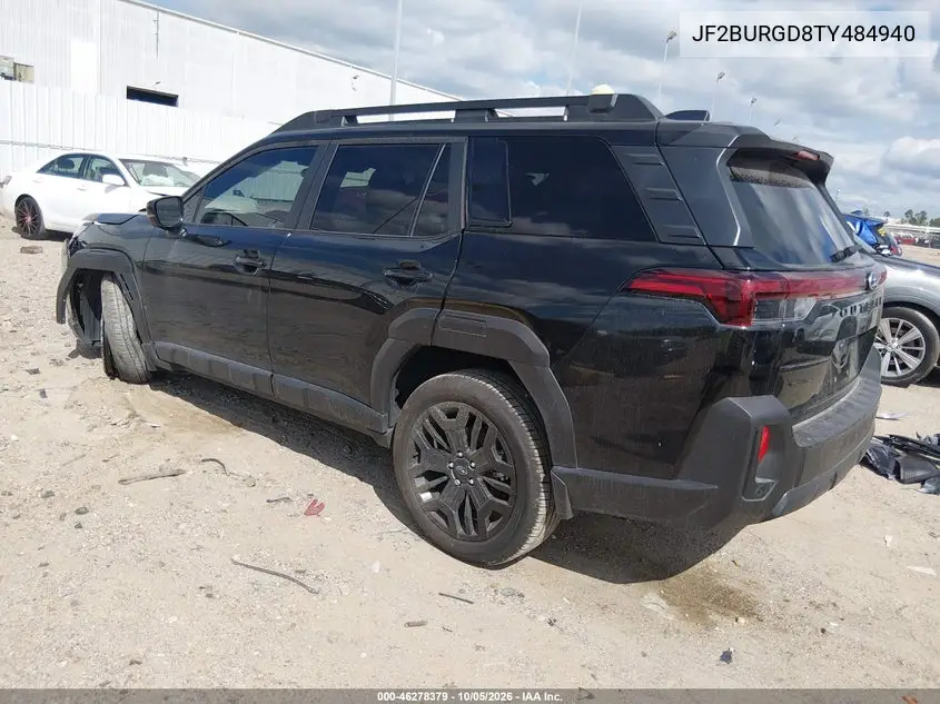 2026 SUBARU OUTBACK VIN JF2BURGD8TY484940 — фото 3