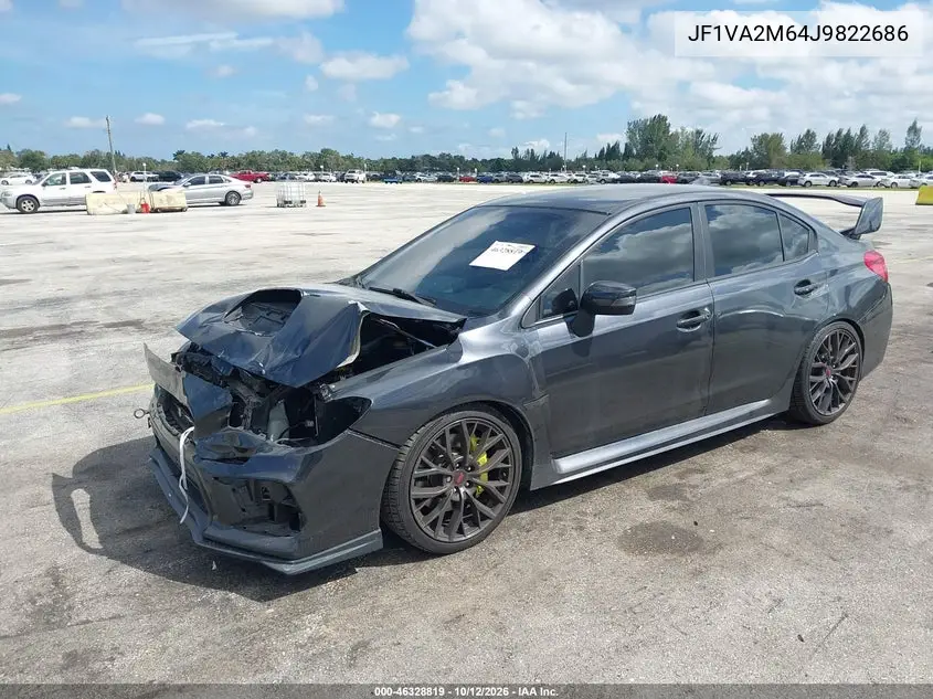 2018 SUBARU WRX STI VIN JF1VA2M64J9822686 — фото 2