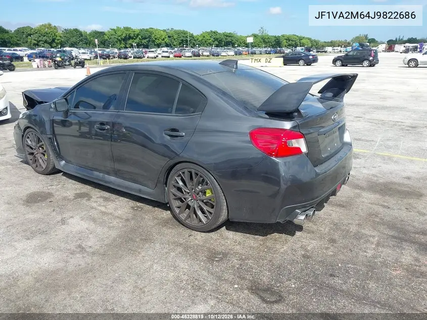 2018 SUBARU WRX STI VIN JF1VA2M64J9822686 — фото 3