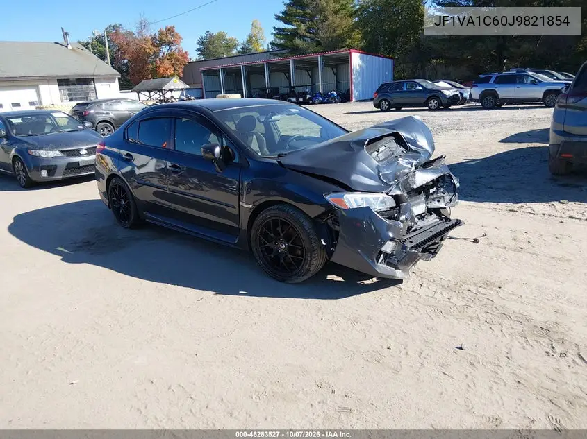 SUBARU WRX 2018, VIN JF1VA1C60J9821854