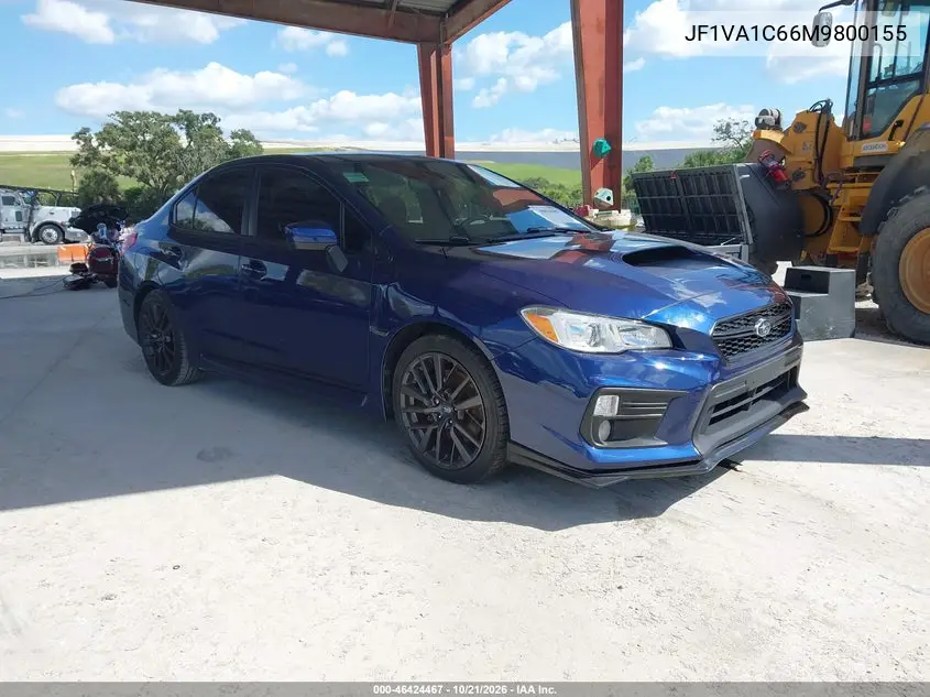 SUBARU WRX 2021, VIN JF1VA1C66M9800155