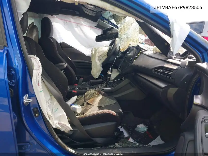 2023 SUBARU WRX VIN JF1VBAF67P9823506 — фото 5