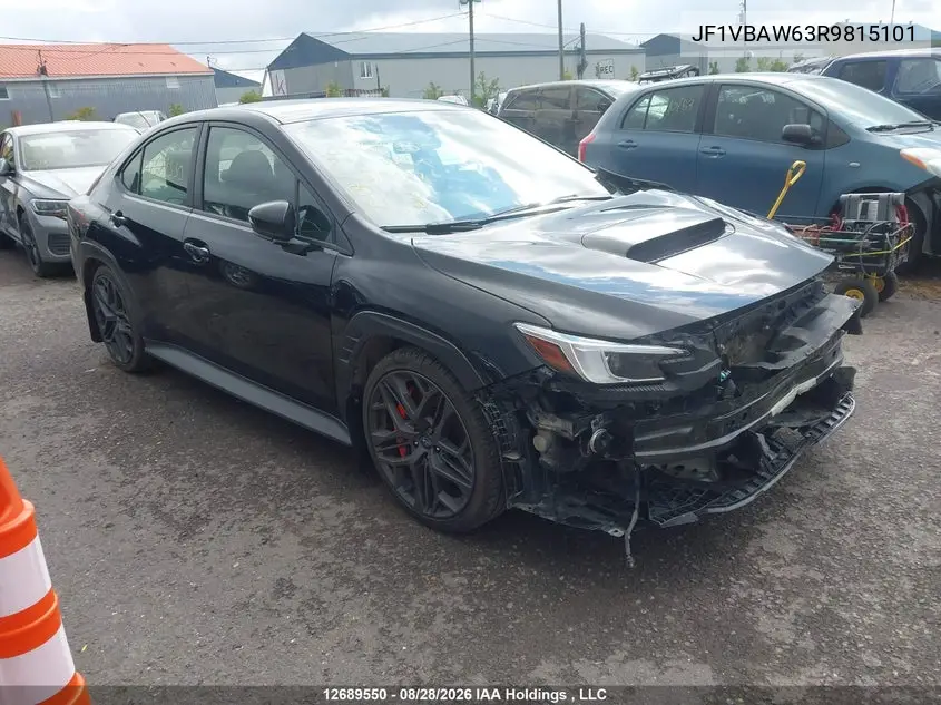 SUBARU WRX 2024, VIN JF1VBAW63R9815101