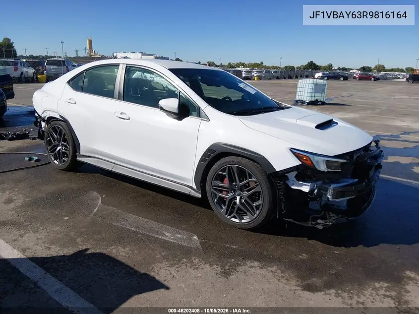 SUBARU WRX 2024, VIN JF1VBAY63R9816164