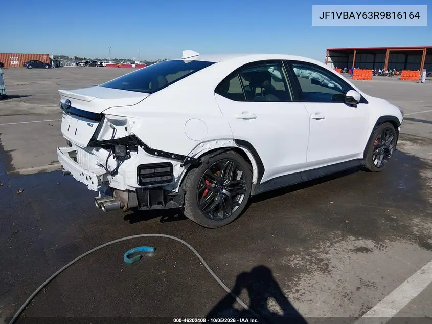 2024 SUBARU WRX VIN JF1VBAY63R9816164 — фото 4