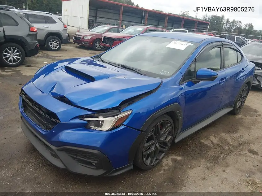 2024 SUBARU WRX VIN JF1VBAY63R9805276 — фото 2