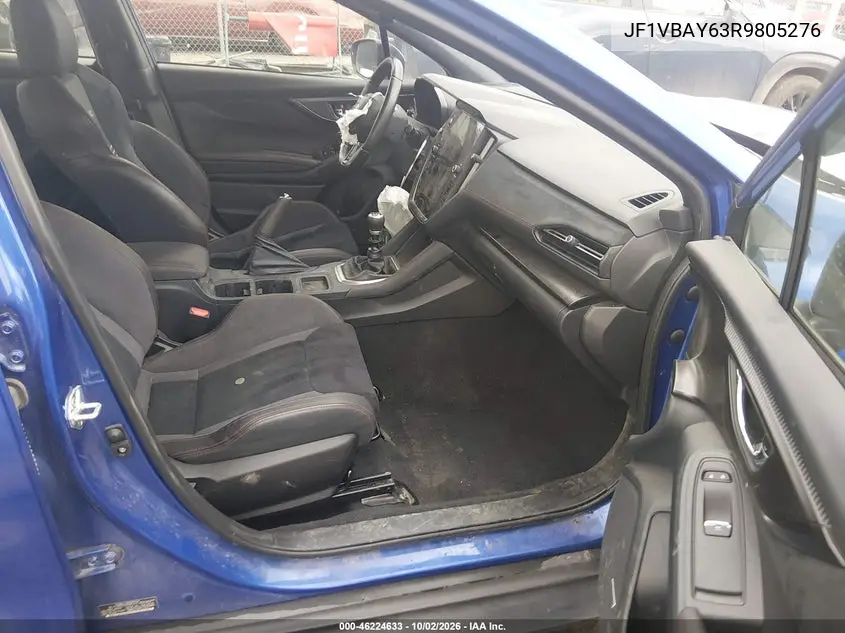 2024 SUBARU WRX VIN JF1VBAY63R9805276 — фото 5