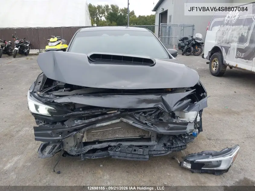 2025 SUBARU WRX VIN JF1VBAV64S8807084 — фото 13