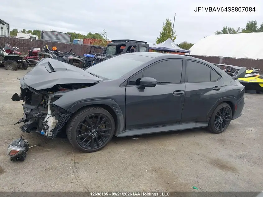2025 SUBARU WRX VIN JF1VBAV64S8807084 — фото 15
