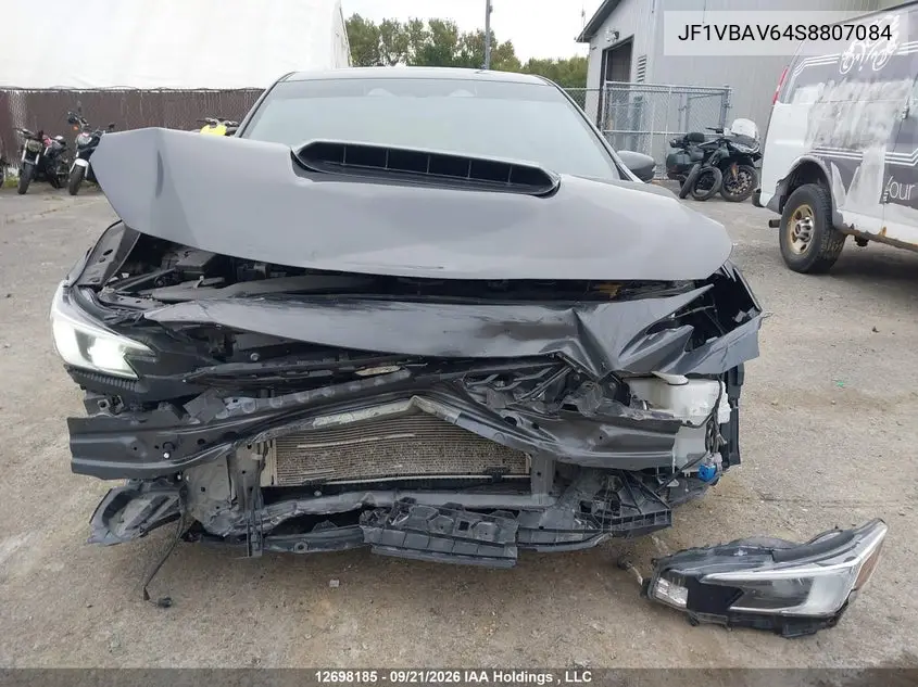 2025 SUBARU WRX VIN JF1VBAV64S8807084 — фото 6