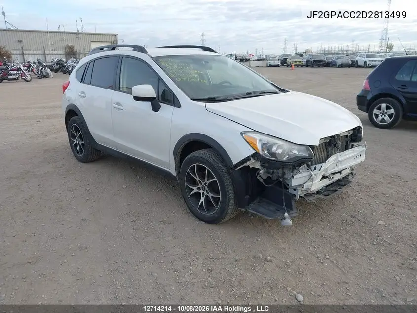 SUBARU XV 2013, VIN JF2GPACC2D2813499