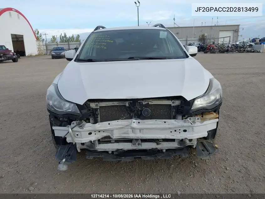 2013 SUBARU XV VIN JF2GPACC2D2813499 — фото 13