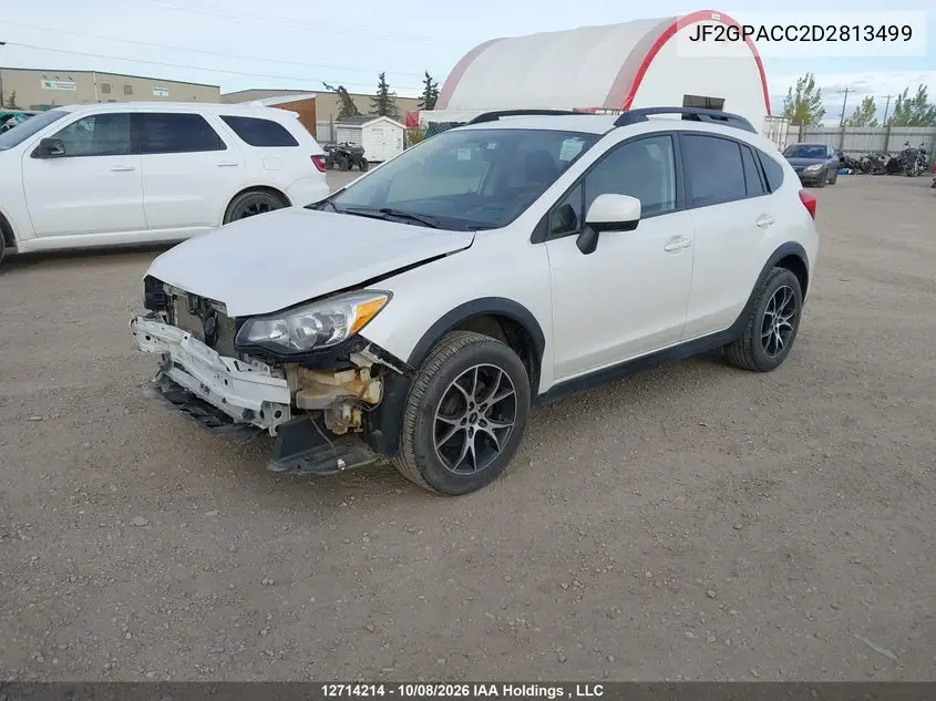 2013 SUBARU XV VIN JF2GPACC2D2813499 — фото 2