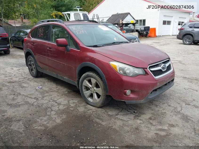 SUBARU XV 2013, VIN JF2GPACC6D2874306