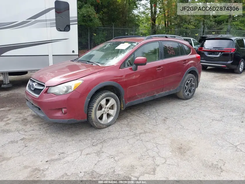2013 SUBARU XV VIN JF2GPACC6D2874306 — фото 2