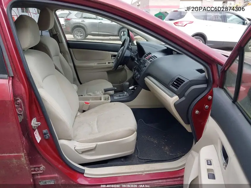 2013 SUBARU XV VIN JF2GPACC6D2874306 — фото 5