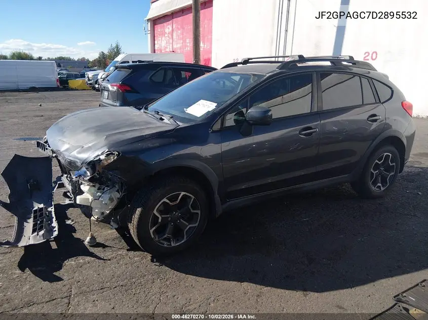 2013 SUBARU XV VIN JF2GPAGC7D2895532 — фото 2