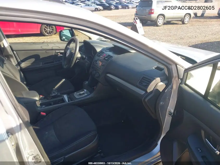 2013 SUBARU XV VIN JF2GPACC8D2802605 — фото 5