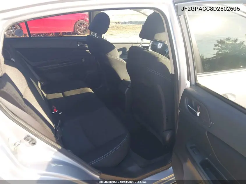 2013 SUBARU XV VIN JF2GPACC8D2802605 — фото 8