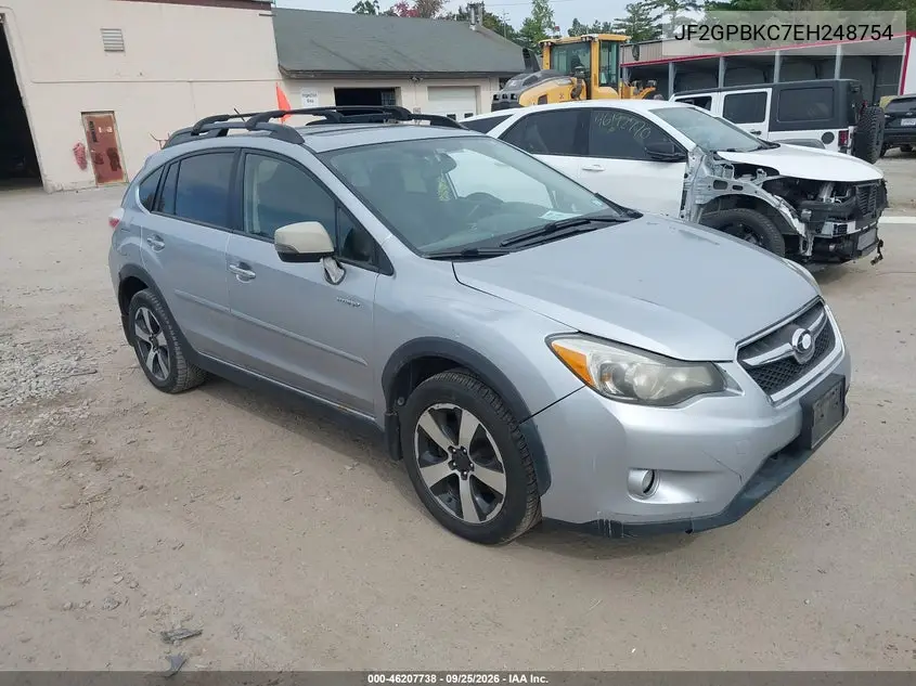 SUBARU XV 2014, VIN JF2GPBKC7EH248754