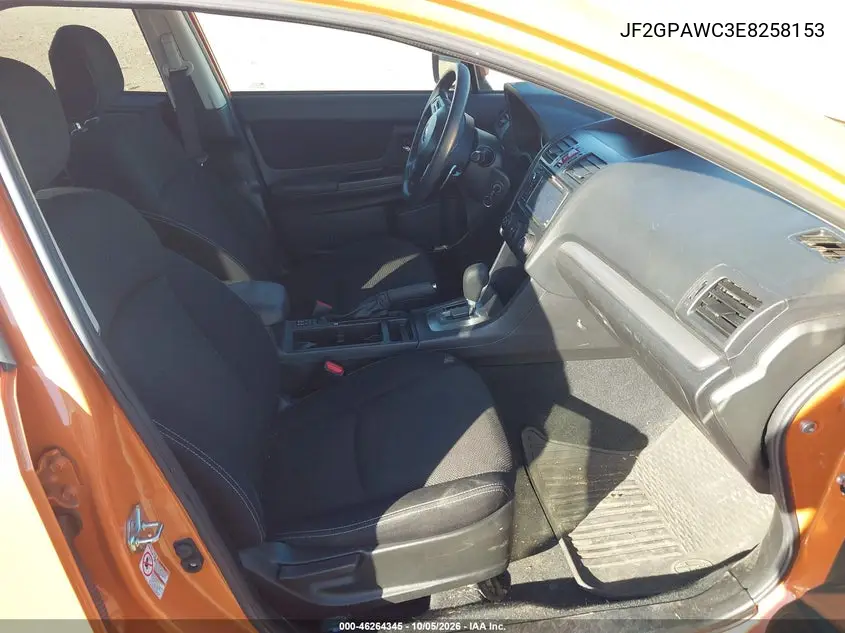 2014 SUBARU XV VIN JF2GPAWC3E8258153 — фото 5
