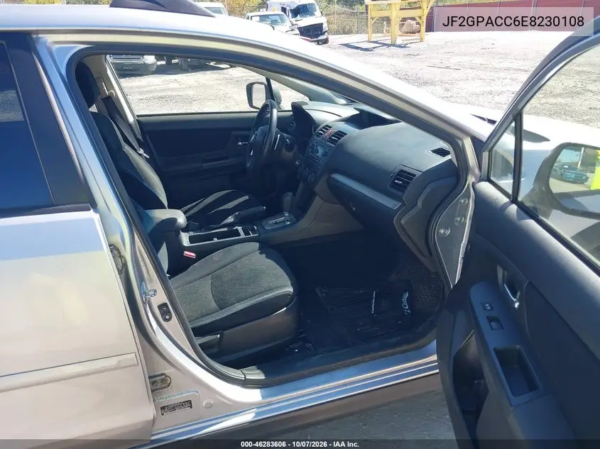 2014 SUBARU XV VIN JF2GPACC6E8230108 — фото 5