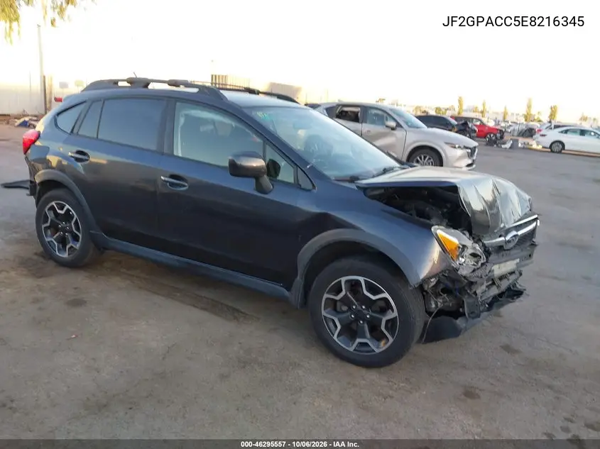 SUBARU XV 2014, VIN JF2GPACC5E8216345
