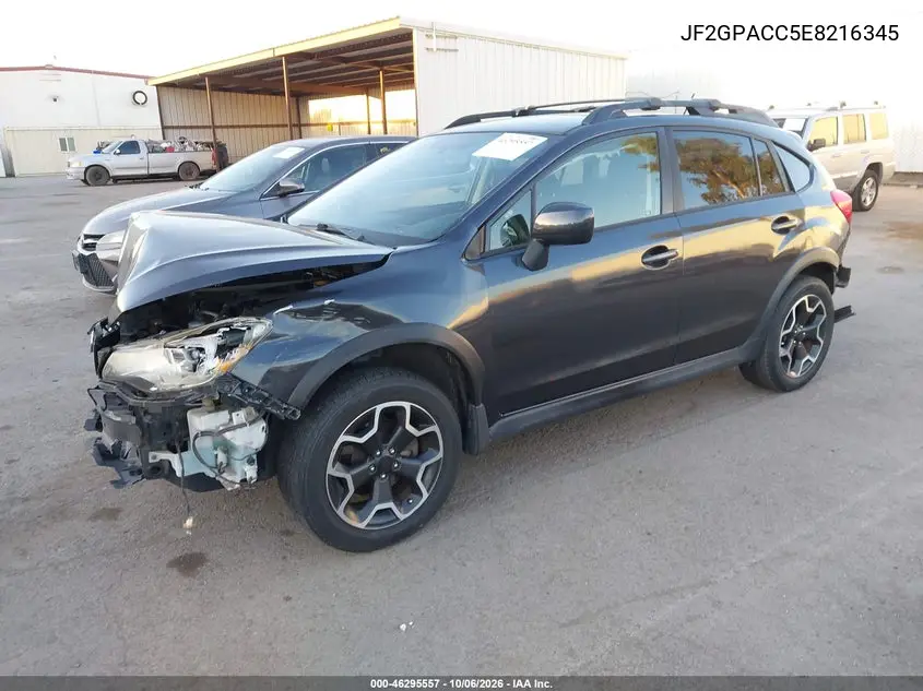 2014 SUBARU XV VIN JF2GPACC5E8216345 — фото 2