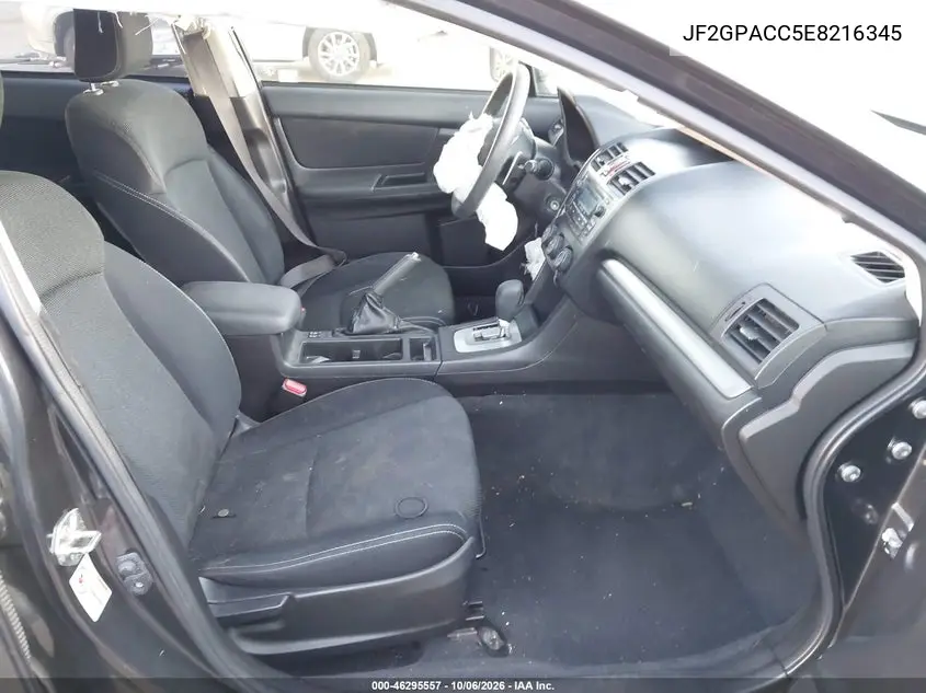2014 SUBARU XV VIN JF2GPACC5E8216345 — фото 5