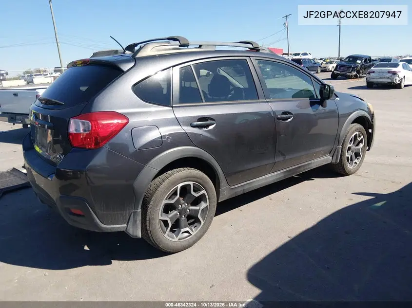 2014 SUBARU XV VIN JF2GPACCXE8207947 — фото 4