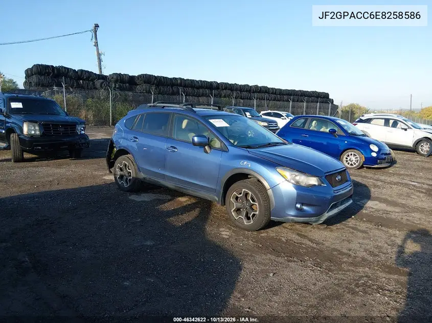 SUBARU XV 2014, VIN JF2GPACC6E8258586