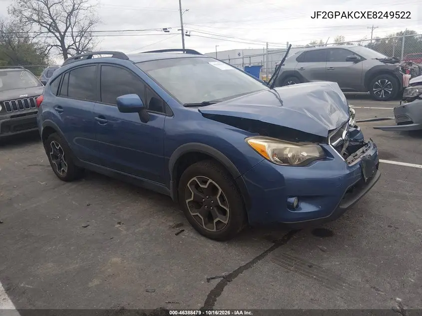 SUBARU XV 2014, VIN JF2GPAKCXE8249522