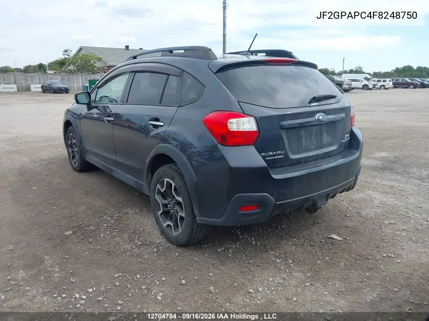 2015 SUBARU XV VIN JF2GPAPC4F8248750 — фото 3