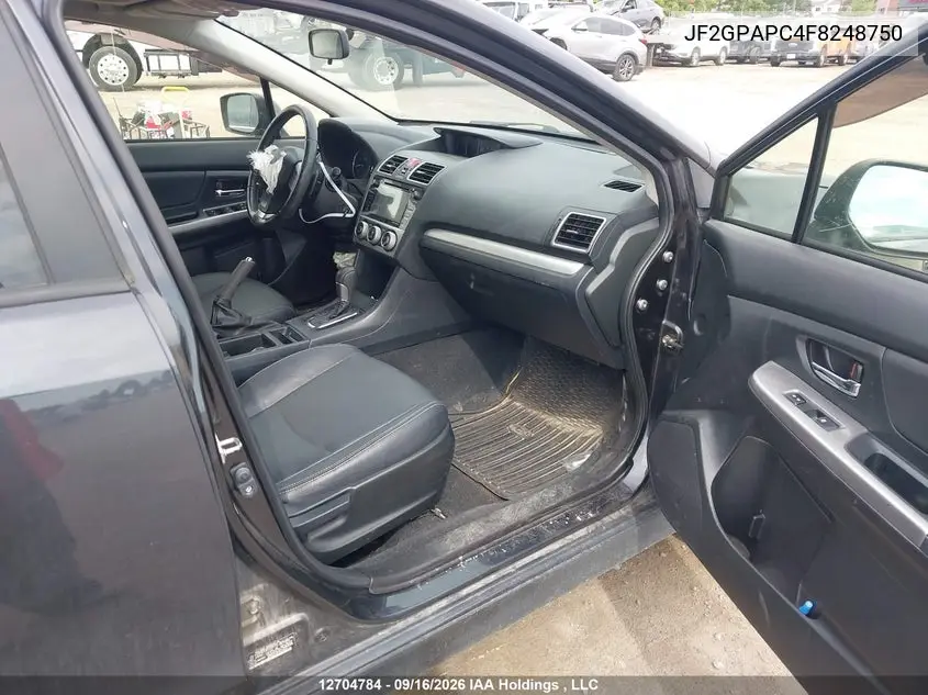 2015 SUBARU XV VIN JF2GPAPC4F8248750 — фото 5